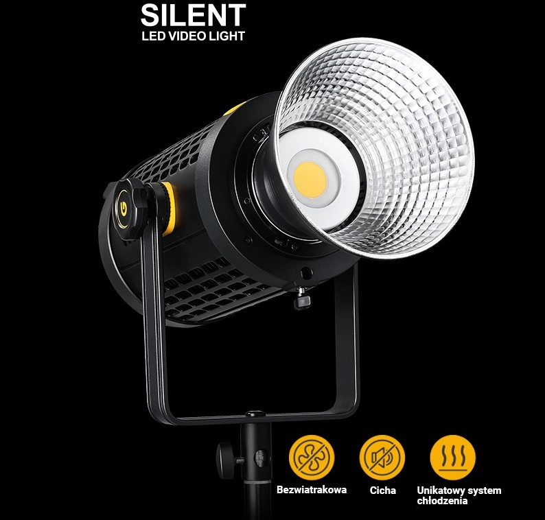 Bezgłośna lampa LED Godox UL150